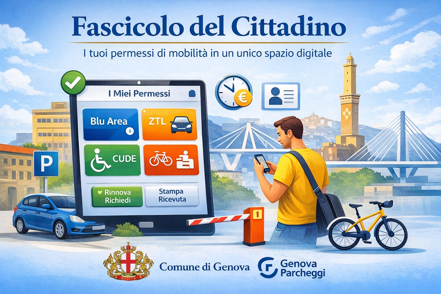 Fascicolo del Cittadino: tutti i permessi di mobilità in un unico spazio digitale